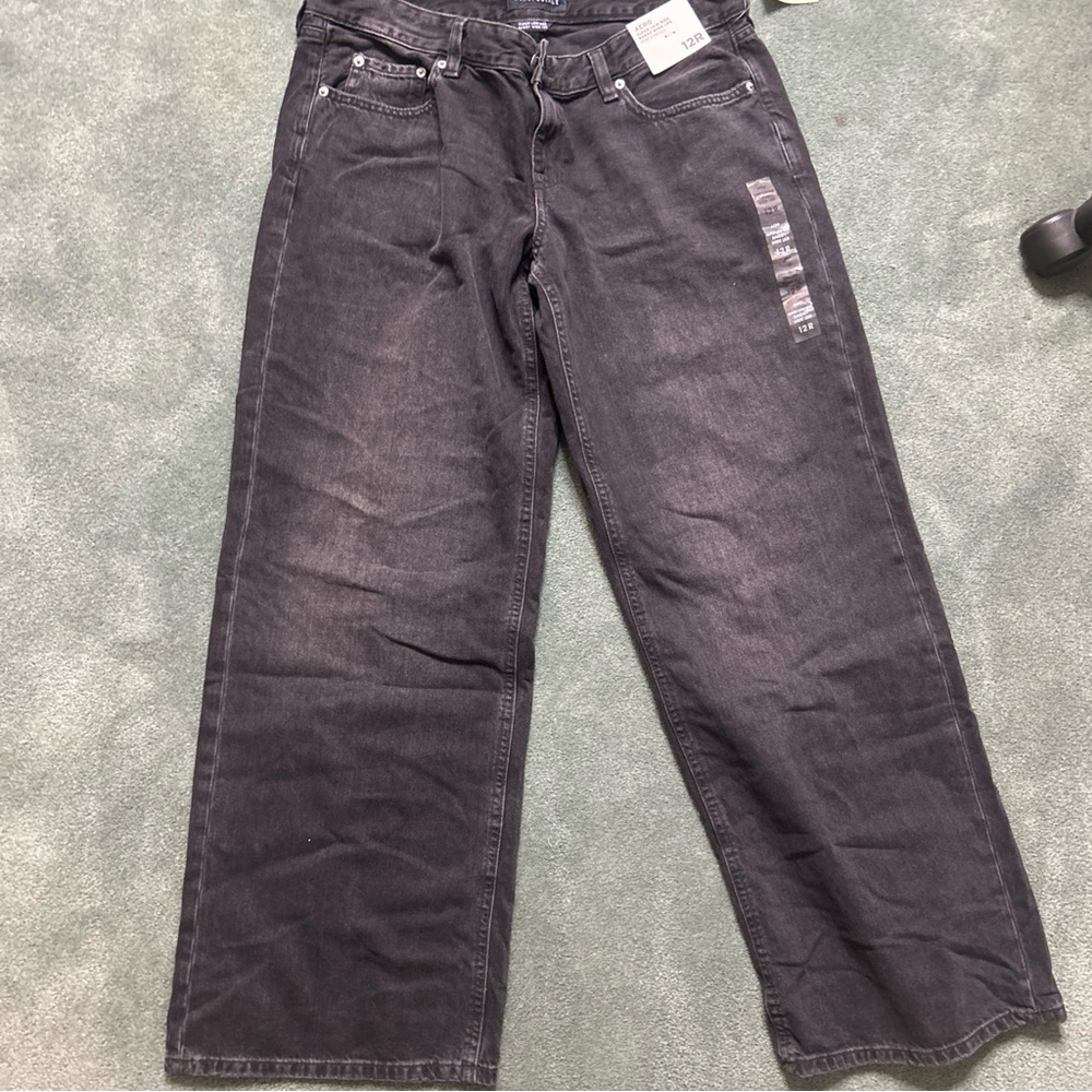Aeropostale Women's Black Flare Jeans